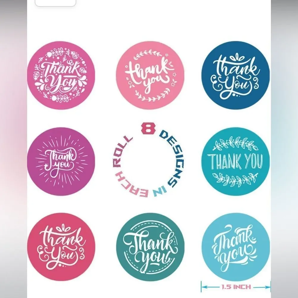 Poly mailers tissue paper stickers